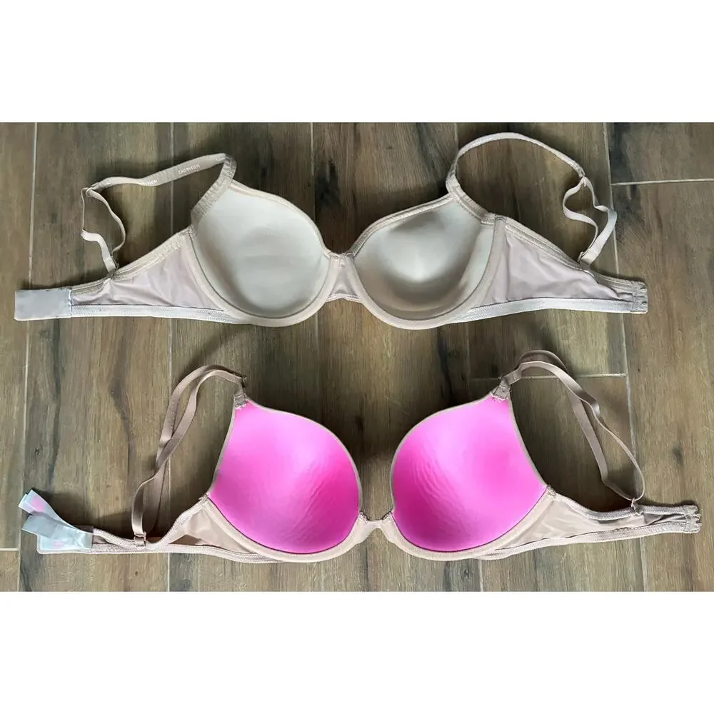 T-shirt Bra 34C 3 Bras